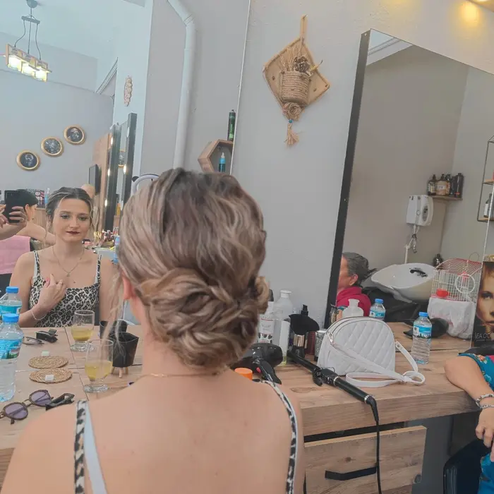Ombre saç boyama örneği, Ödemiş — Cansu Bayan Kuaförü Güzellik Salonu (27)
